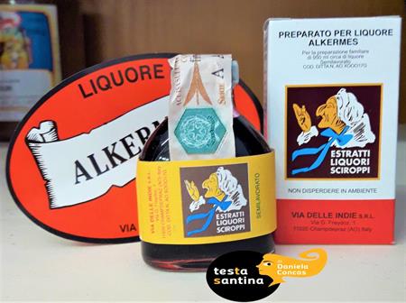 PREPARATO PER LIQUORE ALKERMES 20ML Via delle Indie                12/ct
