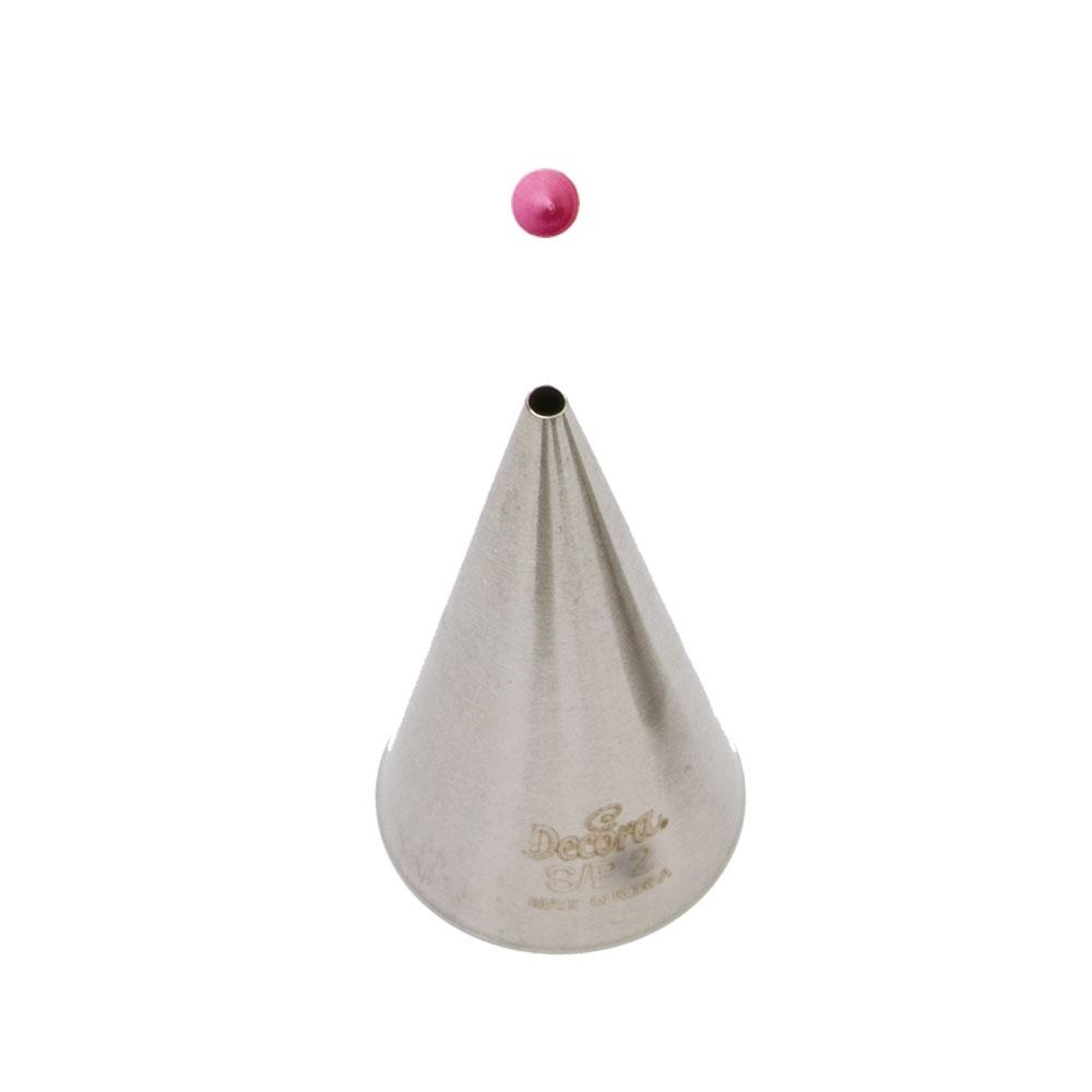 BOCCHETTA INOX NR.000 CAPIGLIETTE DECORA per sac a poche