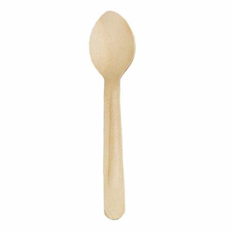 CUCCHIAI LEGNO 100PZ PAPERLYNEN