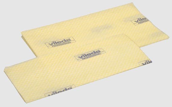 PANNO SPOLVERO VILEDA MONOUSO HIGH PERF.50PZ CM24X60 GIALLO HIGH PERFORM