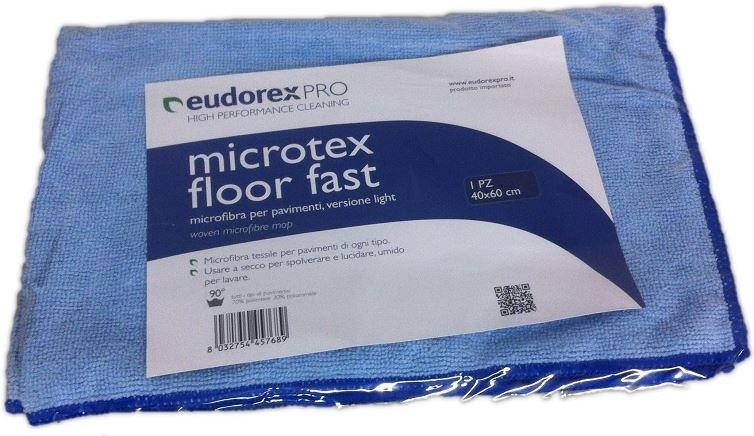 PANNO PAVIM.MICROFIBRA FAST 40X60 BLU LIGHT EUDOREX