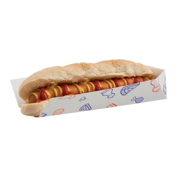 SCAT.ASPORTO BIA/BLU S/COP.HOT DOG 7X23H5 PAPERLYNEN 1000/CT