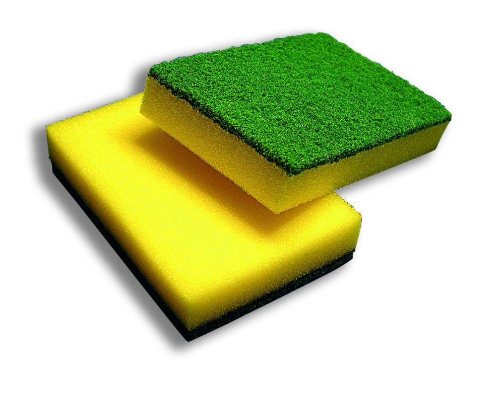 SPUGNA+ABR.CONVERT90 10PZ GIALLA 13X9X2,5 ARIX                      8/ct