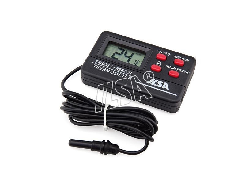 TERMOMETRO DIGITALE FRIGO/CONGELATORE 2 SENSORI ABS ILSA            6/CT