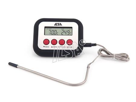 TERMOMETRO DIGITALE alim.sonda inox -50 +250°C ILSA