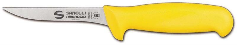 COLTELLO DISOSSO STRETTO 11cm giallo scannapolli SUPRA Sanelli