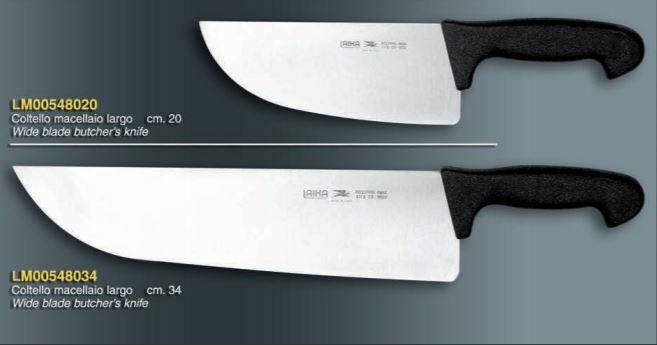 COLTELLO MACELLAIO LARGO CM34 MEGOL LAIKA