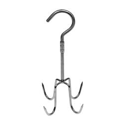 GANCIO INOX GIREVOLE SALSICCE 320X6mm diam.