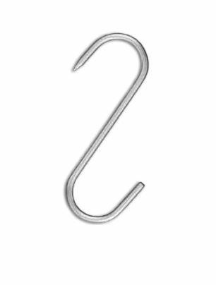 GANCIO INOX S 60X3mm diam. 30kg portata max
