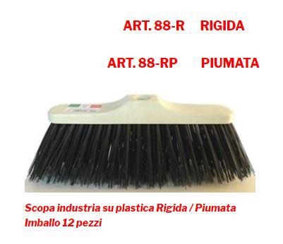 SCOPA INDUSTRIA PIUMATA PLASTICA MACISTE               SPAZZOLCASA 12/CT