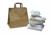 SHOPPER CARTA FONDO LARGO AVANA 26x18H26 piccola (pz.300 sconto 25%)