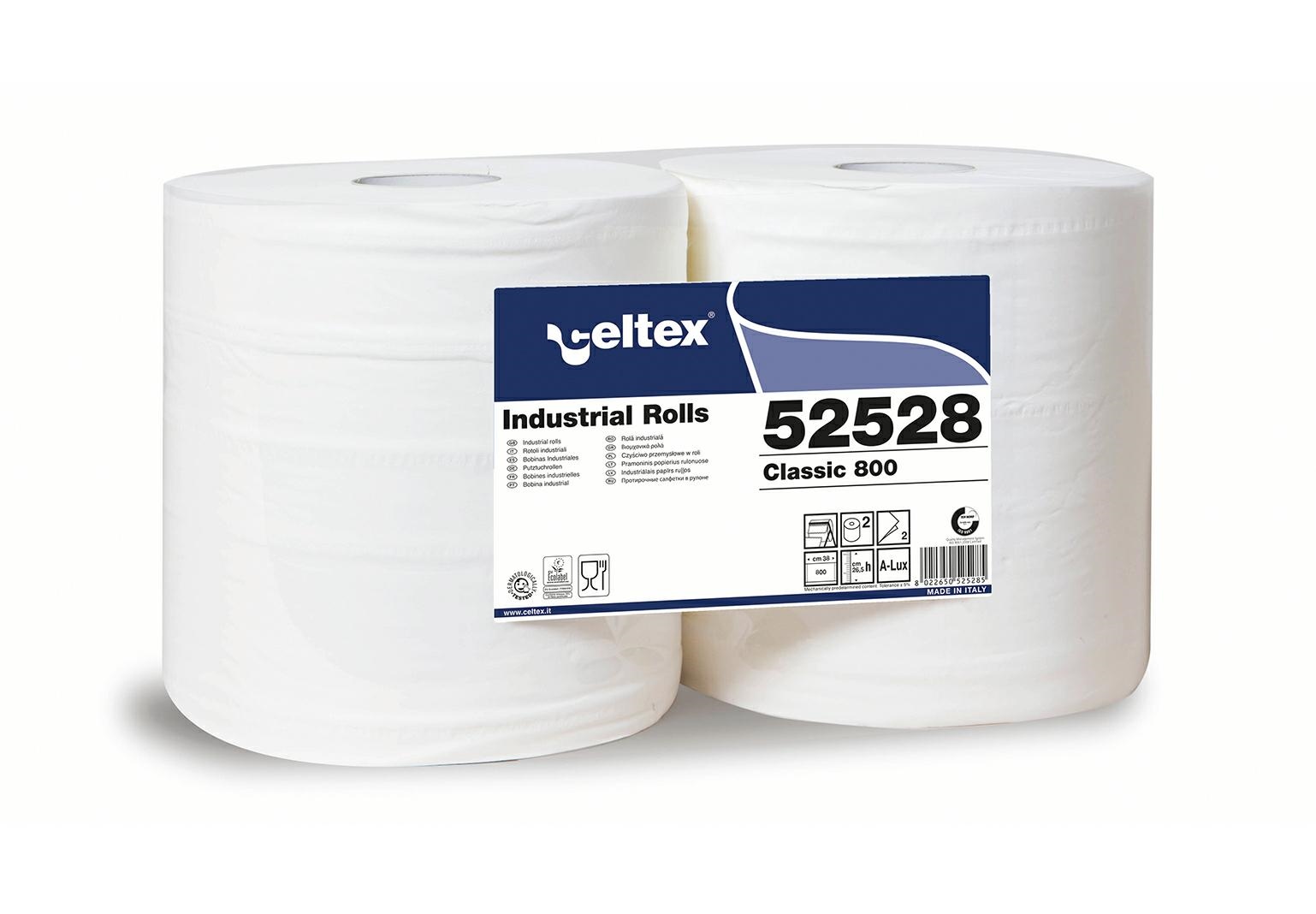 52528 Celtex asciugat.COMPATTO LISCIO 2rt 800str 2V PC Classic