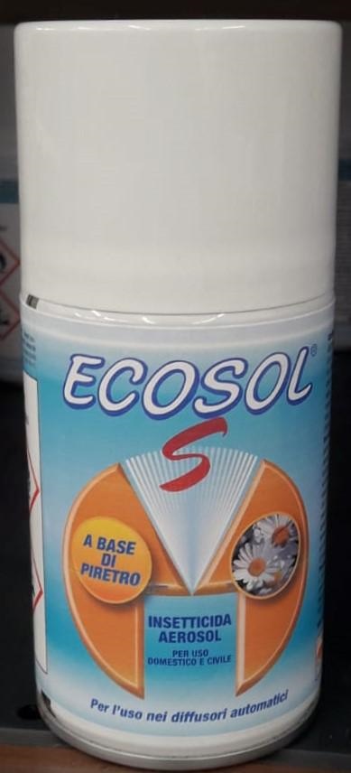 INSETTICIDA PIRETRO 3% ECOSOL X DIFFUSORE TEMPORIZZATO