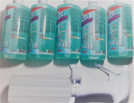 HYGAN DUAL CLEAN OFFICE KIT 5BTx330ML+EROGATORE