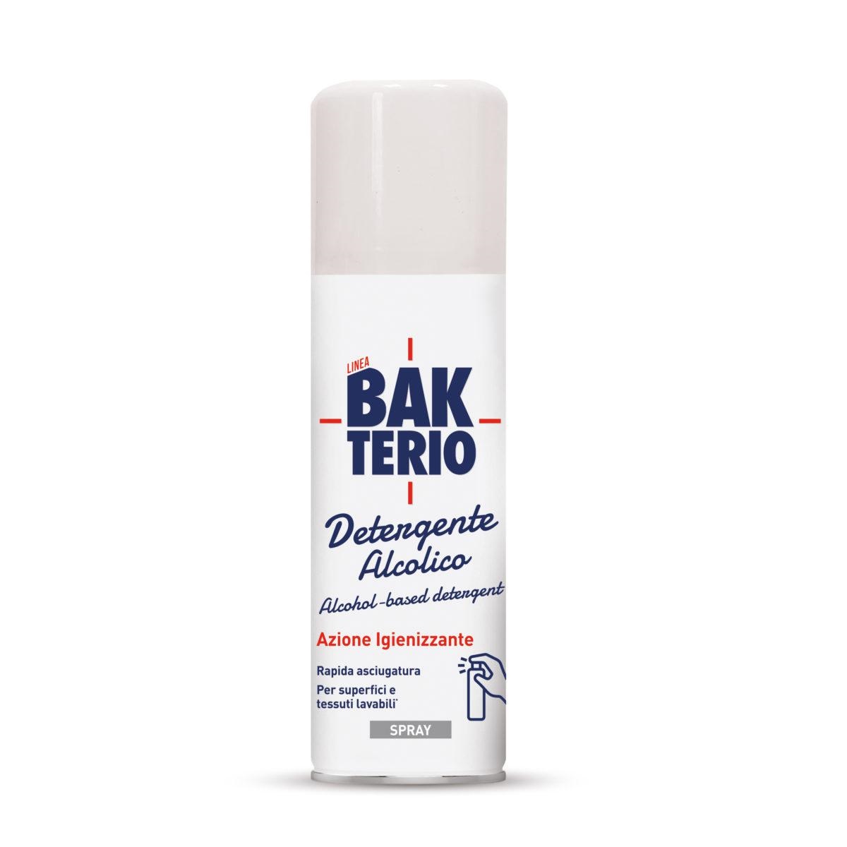 BK022 BAKTERIO IGIENIZ.77% ALC.TESSU/SUPERF.150ML SPRAY            12/ct