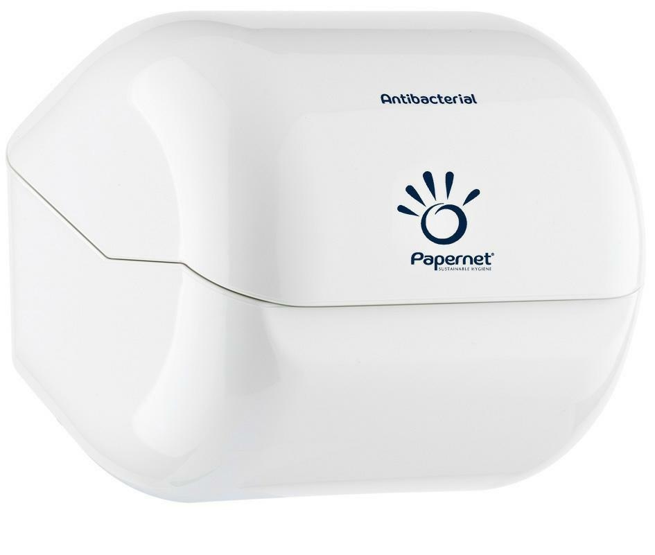 417812 Papernet DISPENSER p/carta ig.interf/rot ANTIBAT.BIANCO