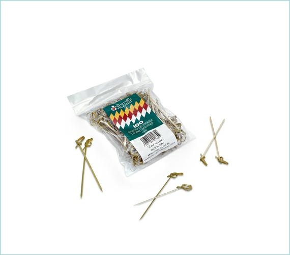SPIEDI BAMBOO NODO 9cm 100pz Dolomit A.1680