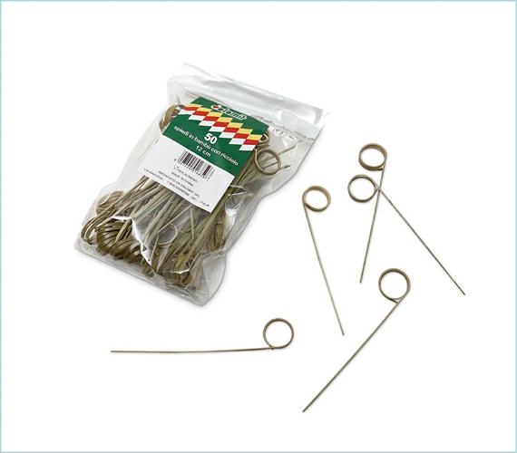 SPIEDI BAMBOO RICCIOLO 12cm 50pz Dolomit A.1685