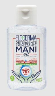 GEL IGIENIZ.MANI ALOE ALC.75% 80ML FLIPTOP ELODERMA