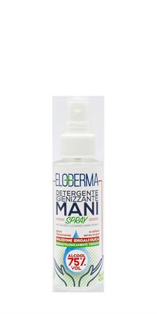 IGIENIZ.MANI ALOE ALC.75% LIQUIDO 100ML SPRAY TASCABILE ELODERMA