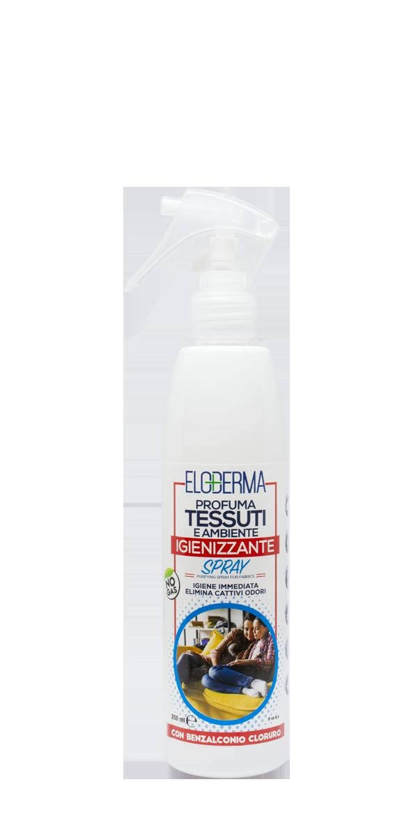 PROFUMA AMBIEN/TESSUTI C/BENZALC.CLORURO 250ml TRIGGER ELODERMA