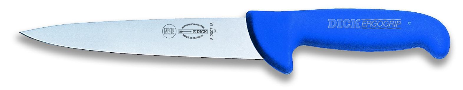 COLTELLO DICK SCANNO 18cm BLU Ergogrip 82007180