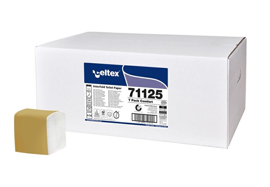 71125 Celtex CARTA IG.INTERFOGLIATA 225x40cf 2V PC