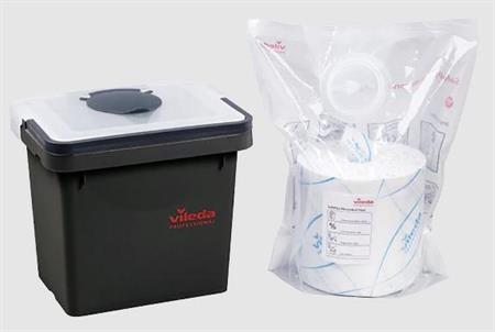 SECCHIO Vileda RETT.NERO+COP.ERMETICO SAFE PLUS SISTEMA PULIZIA