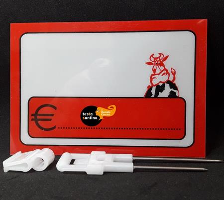 SEGNAP.MACELL.bovino mm.95X65+AGOINOX+CLIP SERIE GAST