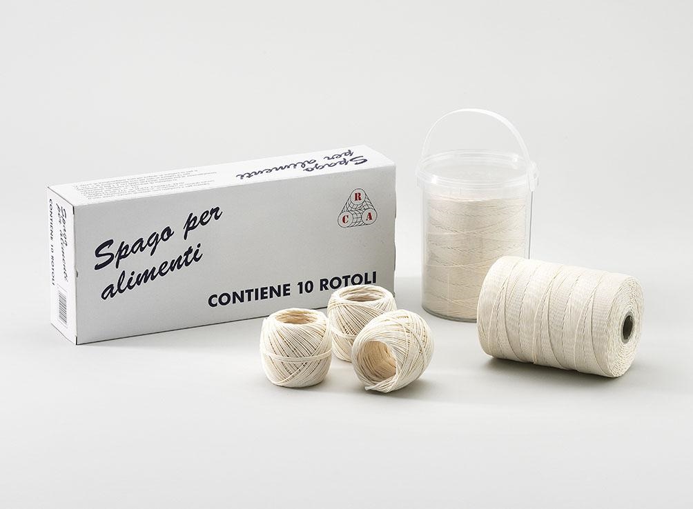 SPAGO bianco 2/4 1kg secchiello legature alimentari