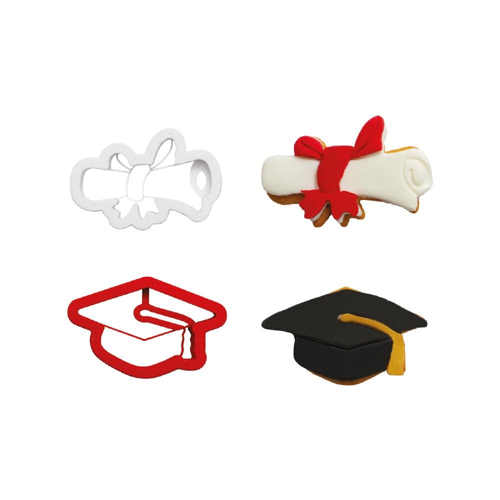 TAGLIAPASTA LAUREA 2pz in plastica DECORA