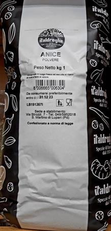 SEMI ANICE MACINATI POLVERE 1kg Italdroghe                         10/ct