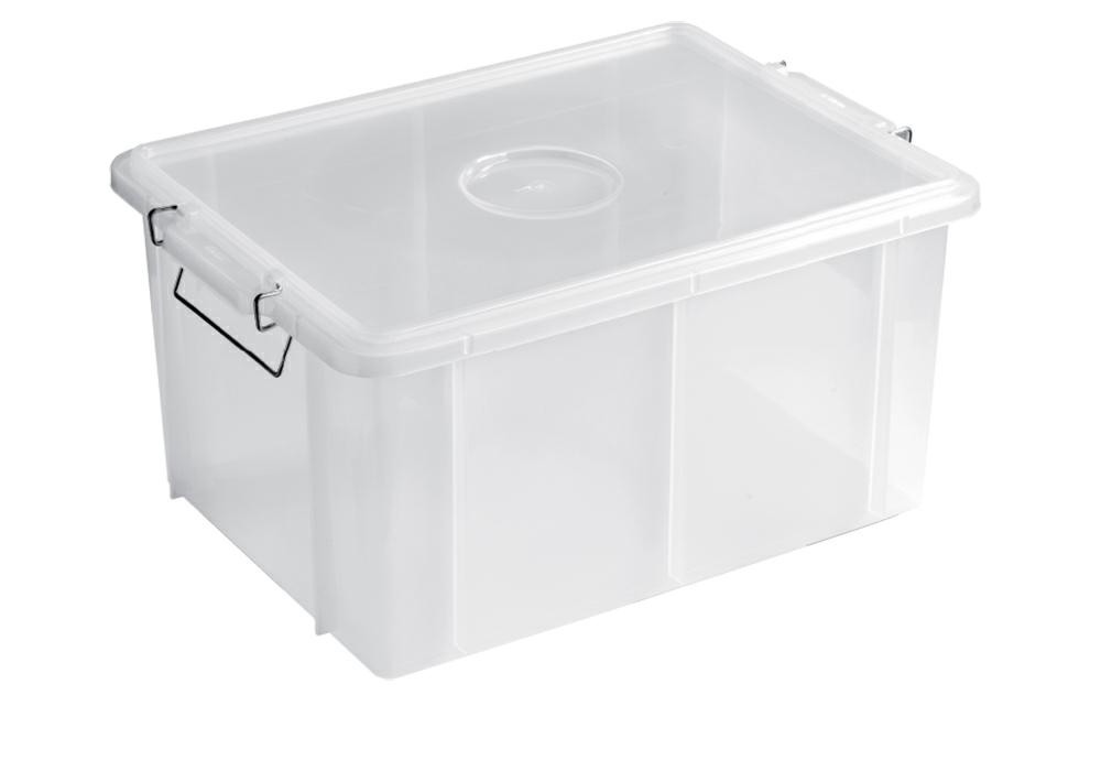 CASS.BOX C/COP.35X25X20 LT15 BIANCA Giganplast