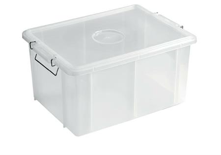 CASS.BOX C/COP.40X30X22 LT20 BIANCA Giganplast