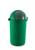 PATTUM.PUSH VERDE CUPOLA C/MOLLA 50LT D.41H50 Giganplast