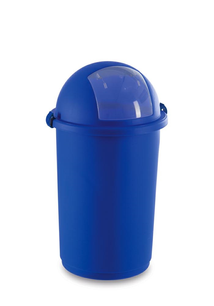 PATTUM.PUSH BLU CUPOLA C/MOLLA 50LT D41H50 Giganplast