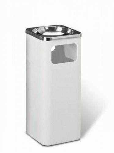 PORTACENERE INOX+GETTACARTE KAPPA QUADR.CM.23H52 Giganplast