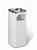 PORTACENERE INOX+GETTACARTE KAPPA QUADR.CM.23H52 Giganplast