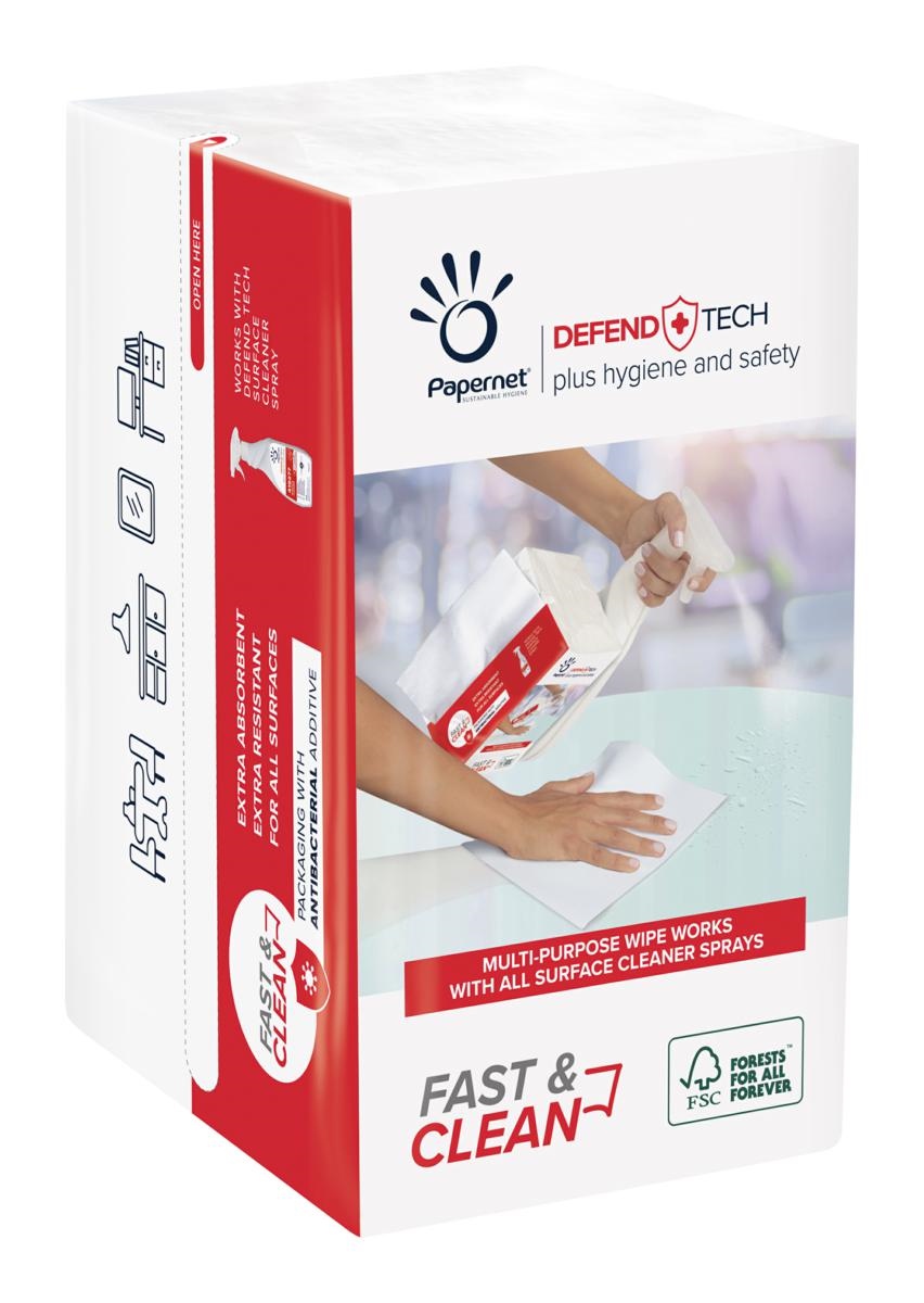 419295 PAPERNET FAST&CLEAN ASCIUG.100pz 21x33cm -30%x20pz