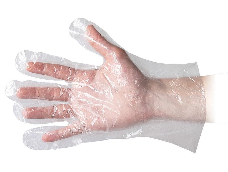GUANTI HDPE ORTOFRUTTA R18 BUSTA 100PZ