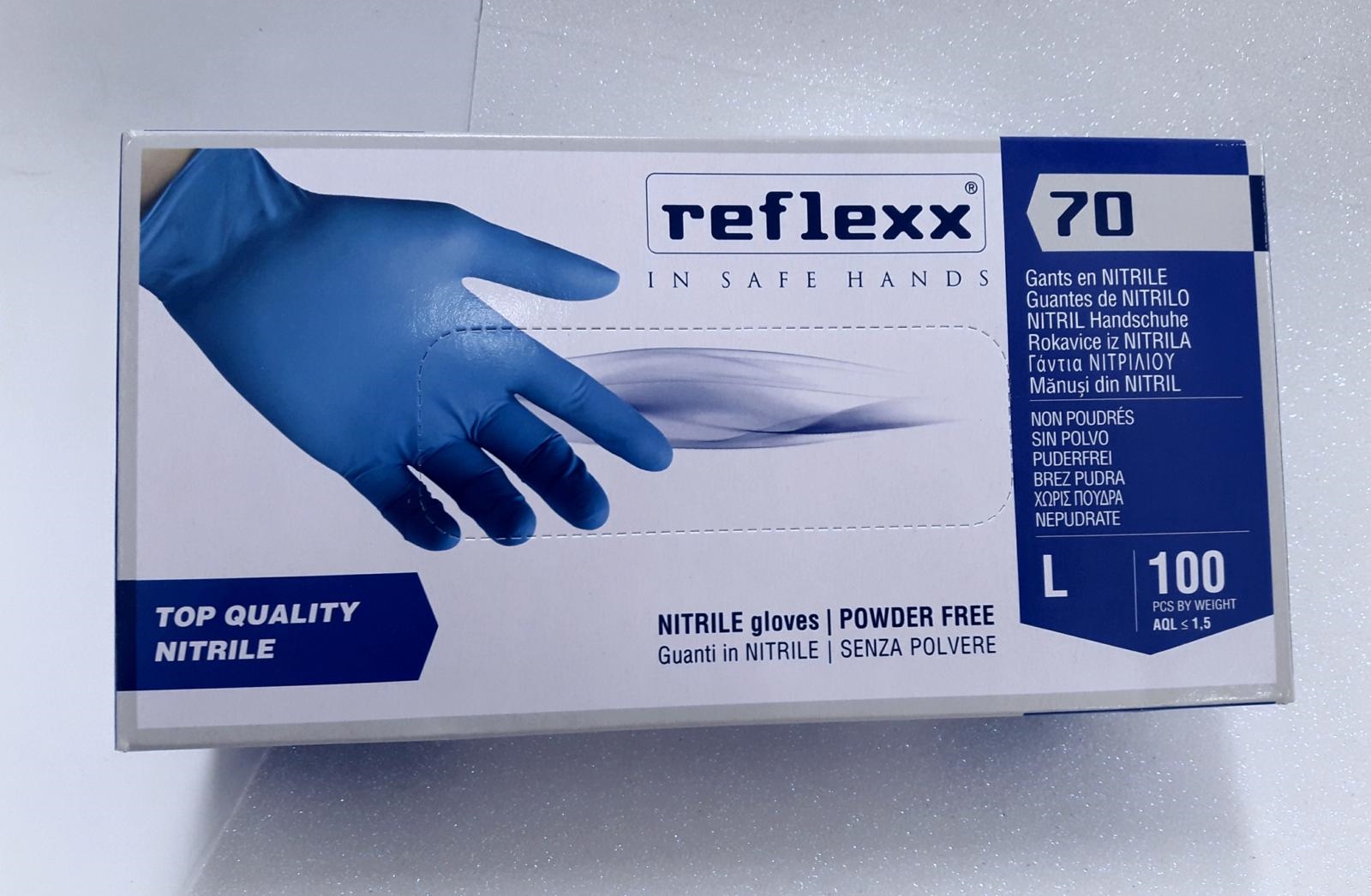 GUANTI NITRILE R70 XXL 100PZ GR.4,9