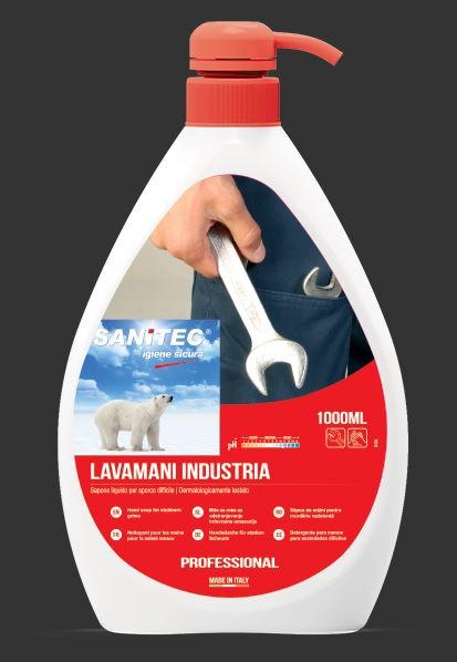 SN 1040 sapone lavamani industrial c/DOS.1LT AGRUMATO Sanitec       6/ct