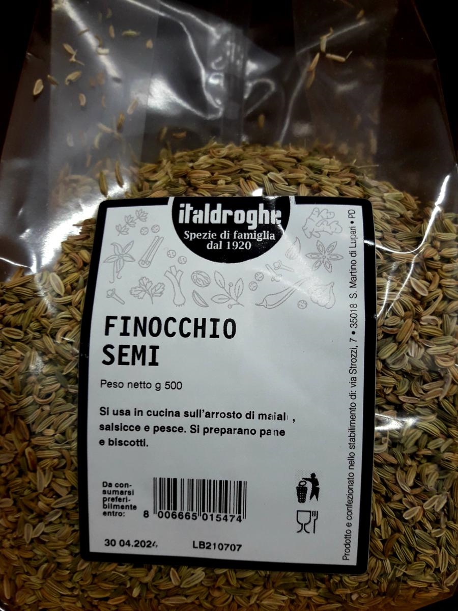 SEMI FINOCCHIO 500gr MATAFALUGA Italdroghe                         10/ct