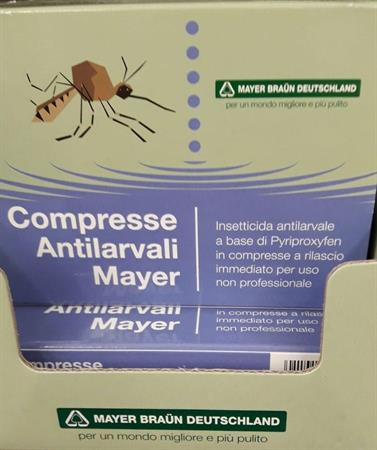 INSET.COMPRESSE ANTILARVALI MAYER 12PZ
