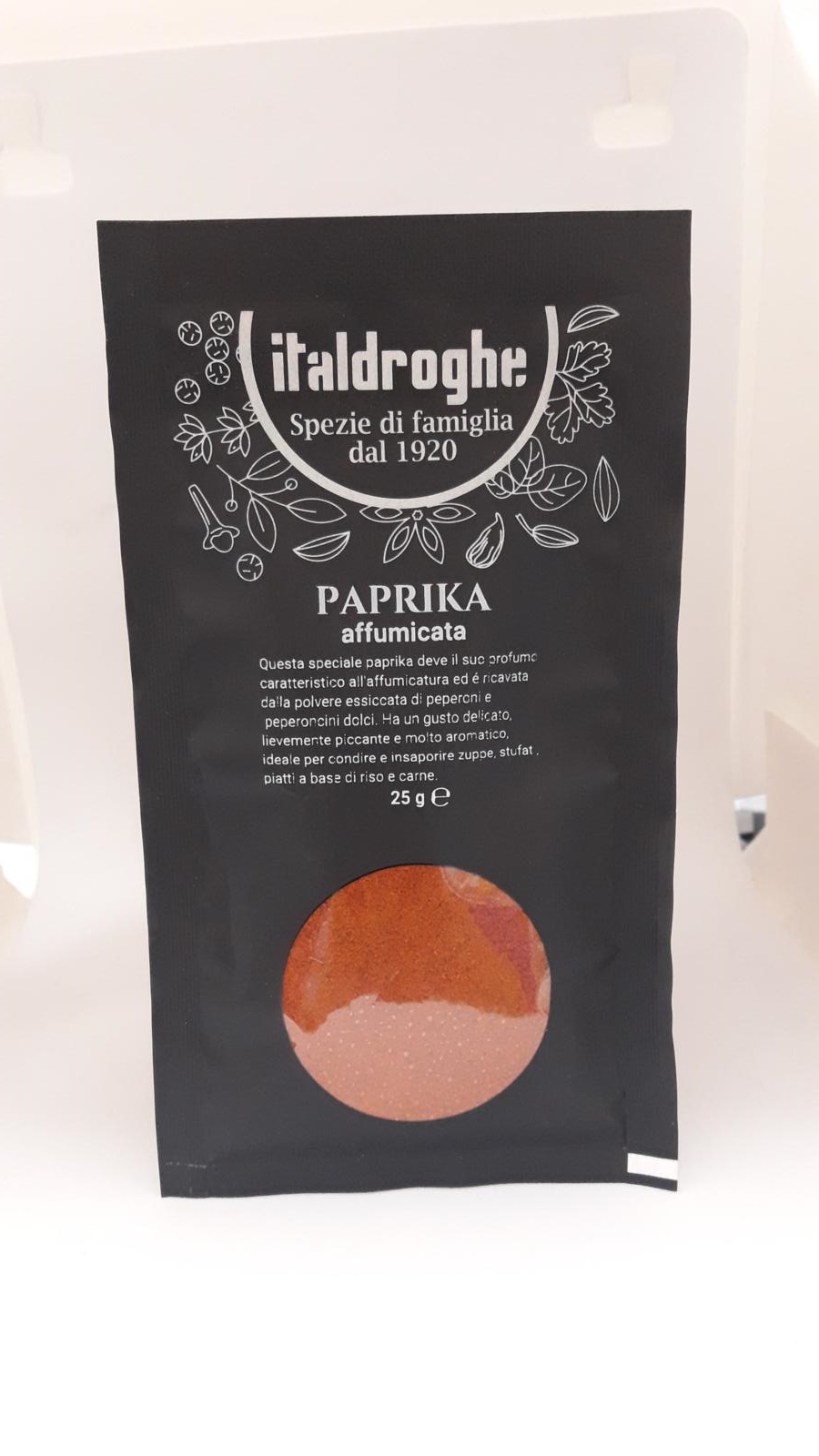 PAPRIKA DOLCE AFFUMICATA 25gr bustina Italdroghe                   25/ct