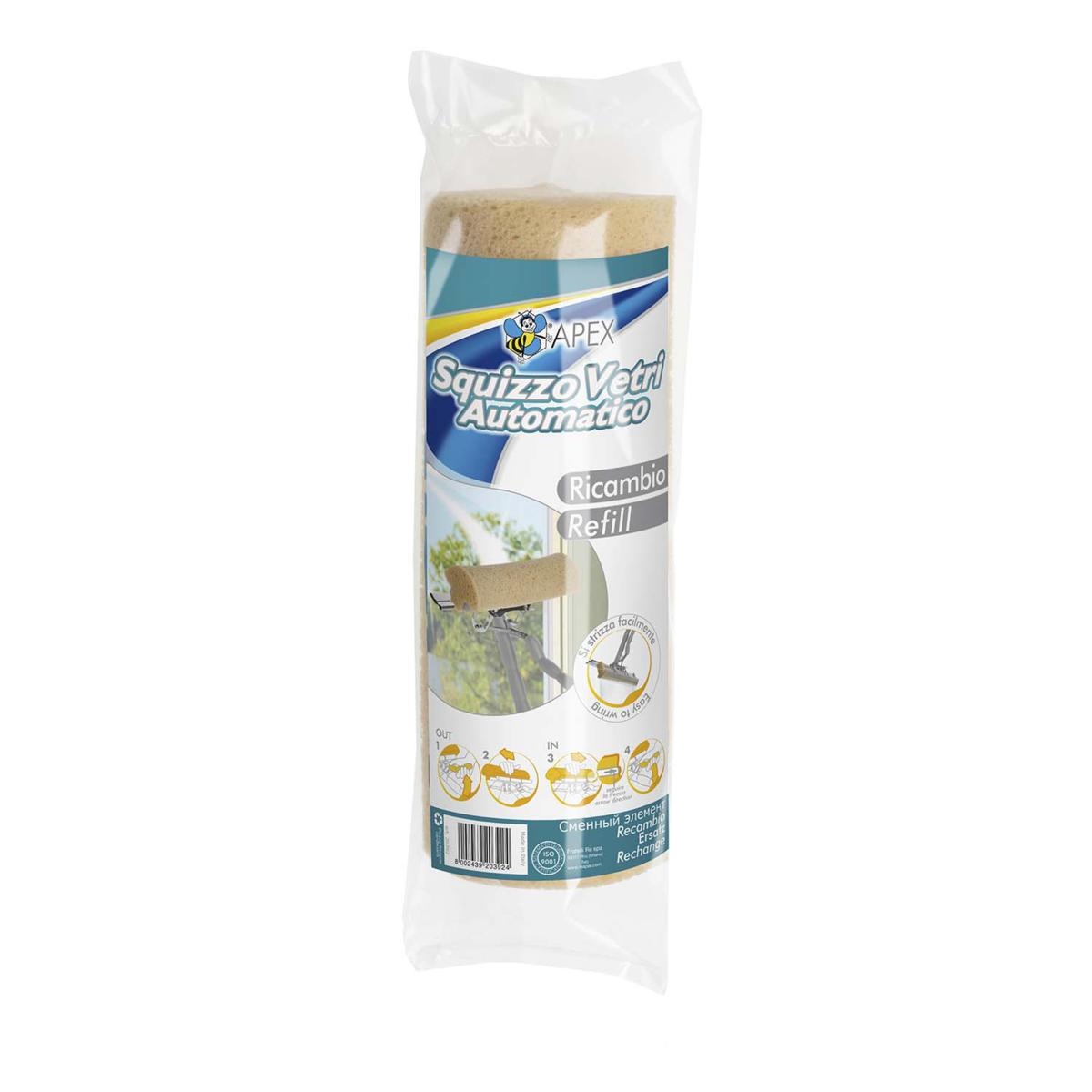 RIC.SPUGNA per tergiv.Squizzo automatico allungabile               12/CT