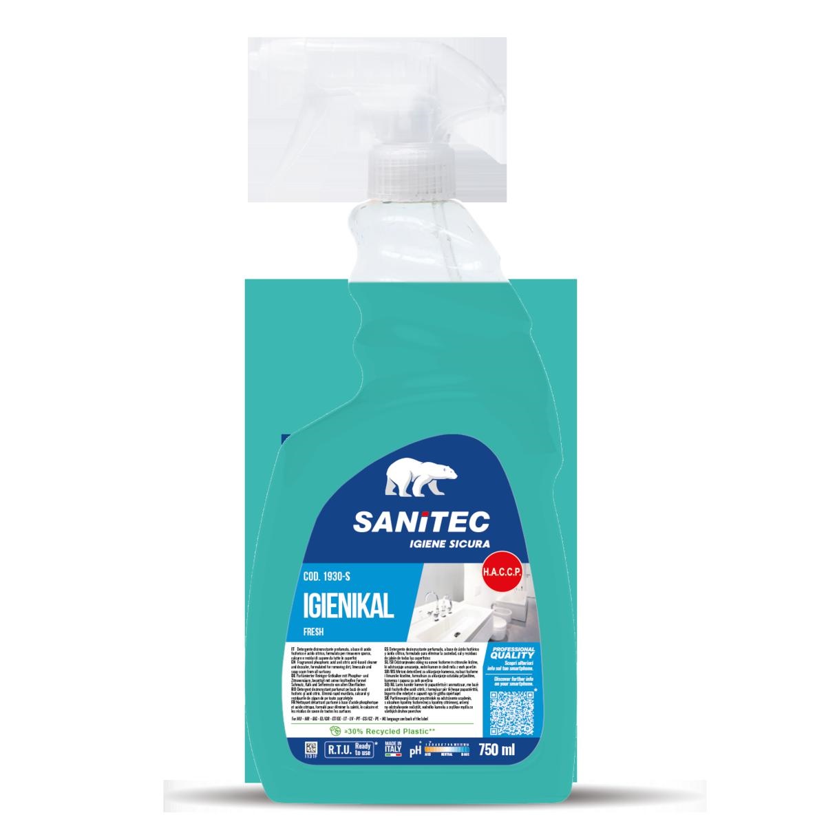 SN1930-S IGIENIKAL disincrostante Fresh 750ml anticalcare Sanitec   6/ct