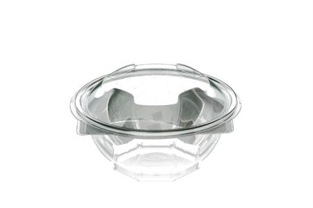 CONT.SaladBox GFT500cc tondo+cop.50pz in PET Termoplast