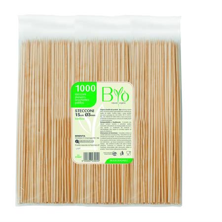 SPIEDI BAMBOO 20CM ø3 1000pz Byò                                   10/ct