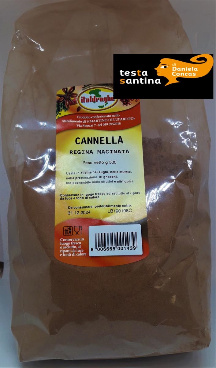 CANNELLA REGINA POLVERE 500gr ZEYLANICUM Italdroghe